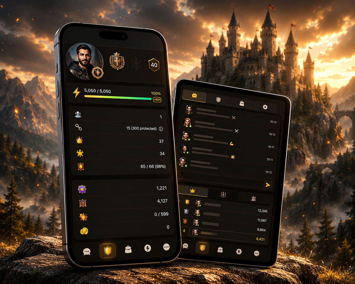 Knight Manager App
